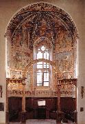 GOZZOLI, Benozzo View of the main apsidal chapel dfg oil painting picture wholesale